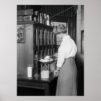 Chemistin, 1910er poster