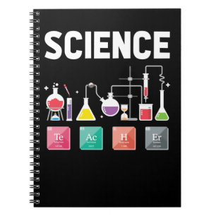 Chemistry Elements Laboratory Science Teacher Notizblock