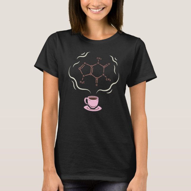 Chemistry Proud Chemist Science Teacher Coffee T-Shirt (Vorderseite)