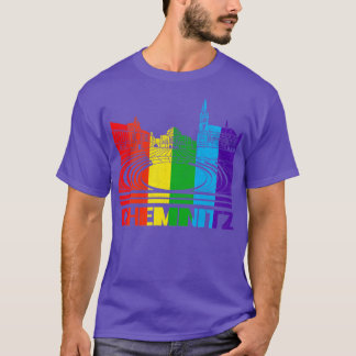 Chemnitz Pride Chemnitz LGBT-Geschenk LGBTQ-Suppor T-Shirt