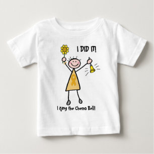 Chemo Bell - Kindheits-Krebs-Goldband Baby T-shirt