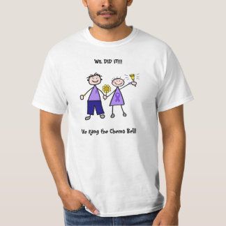 Chemo Bell - violette Band-Lymphom-Frau T-Shirt