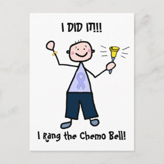 Chemo Bell - Weibliche Krebserkrankung Postkarte