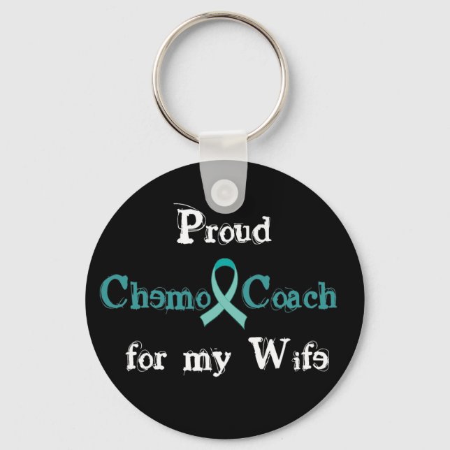 Chemo Coach Ehefrau Schlüsselanhänger (Vorderseite)