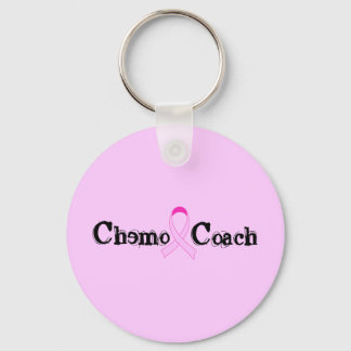 Chemo Coach - rosa Ribbon Brustkrebs Schlüsselanhänger