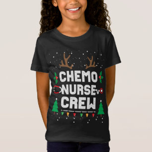 Chemo Infusion Nurse Niedliche Weihnachtsgnomes On T-Shirt