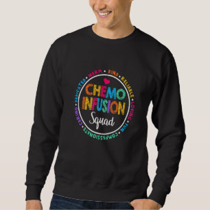 Chemo-Infusions-Team Zukunft Onkologie Krankenschw Sweatshirt