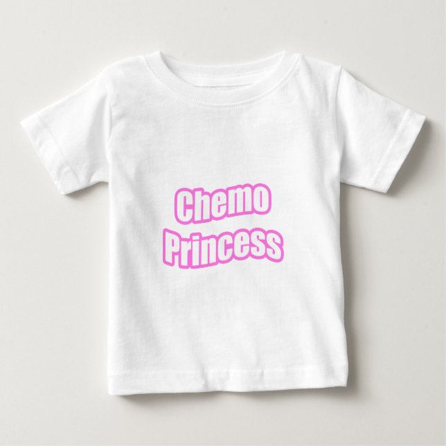 Chemo Princess Baby T-shirt (Vorderseite)