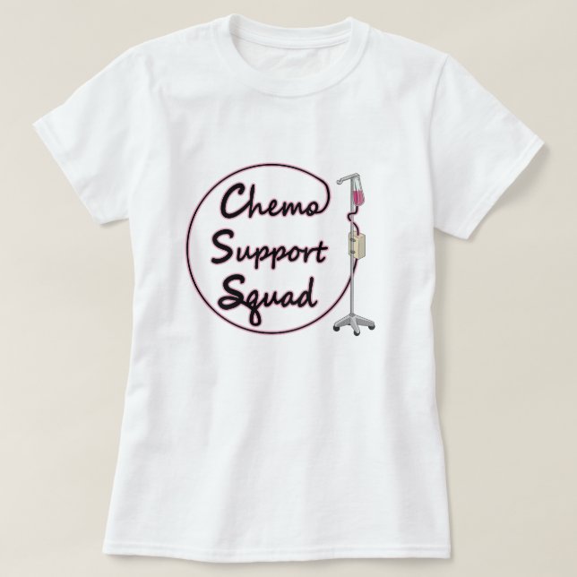 Chemo-Unterstützungstrupp T-Shirt (Design vorne)