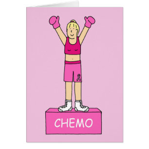 Chemotherapie-Unterstützung und Ermutigung für sie