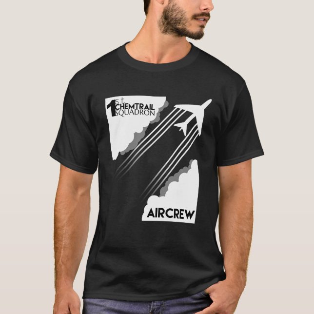 Chemtrail Squadron Aircrew T-shirt design (Vorderseite)