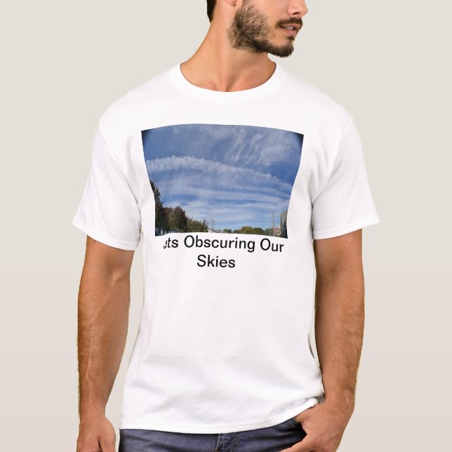 Chemtrail Tshirt (Vorderseite)