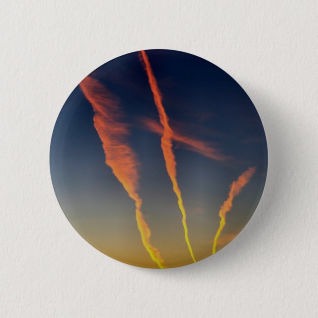 ChemTrails Button (Vorderseite)