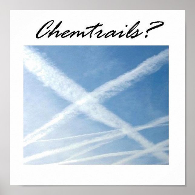 Chemtrails? Poster (Vorne)