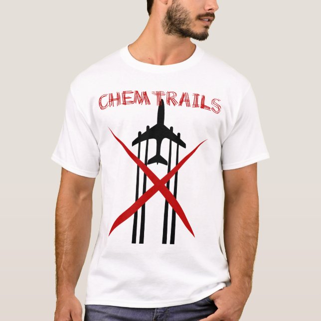 Chemtrails sind falsches T-Shirt (Vorderseite)