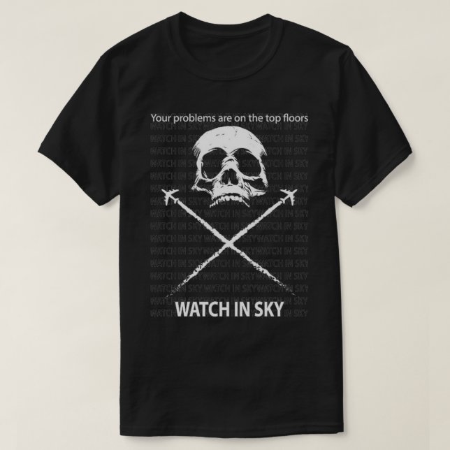 Chemtrails Skull Classic TShirt (Design vorne)
