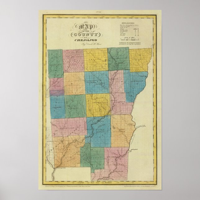 Chenango Landkreis Poster (Vorne)