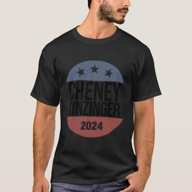 Cheney Kinzinger 2024 T-Shirt (Vorderseite)