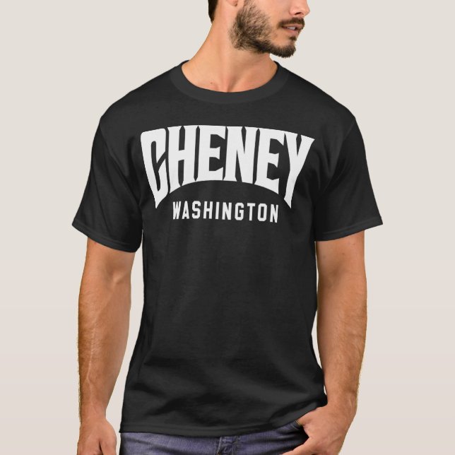Cheney Washington T-Shirt (Vorderseite)