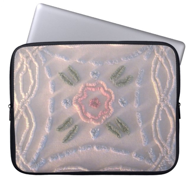 Chenille Laptop Sleeve (Vorderseite)