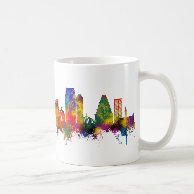 Chennai Tamil Nadu Skyline Kaffeetasse (Rechts)
