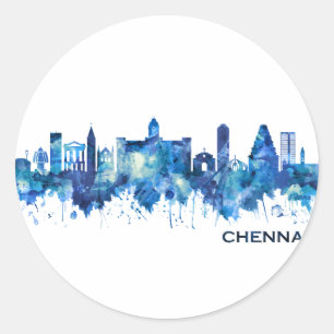 Chennai Tamil Runder Aufkleber