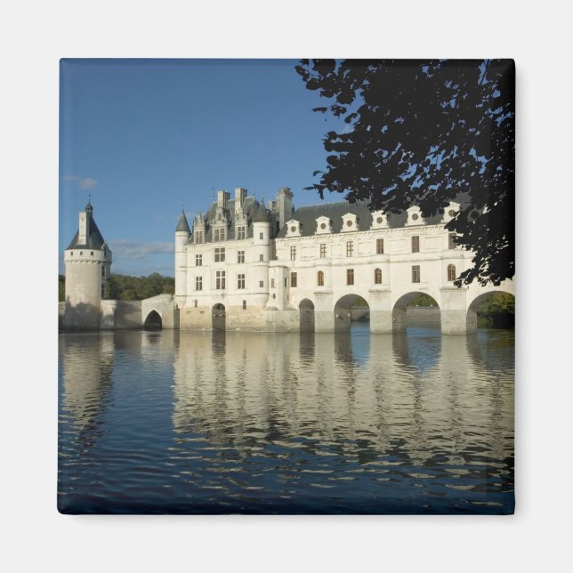 Chenonceau Chateau, River Cher, Loir-et-Cher, 2 Magnet (Vorne)