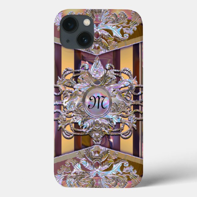 Chenonceau Parka  Barock französisches Monogramm Case-Mate iPhone Hülle (Rückseite)