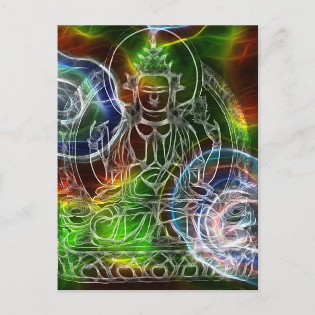 Chenrezig Energy Postkarte (Vorderseite)