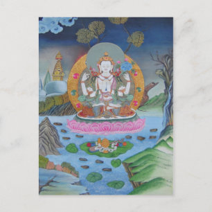 Chenrezig Postcard Postkarte