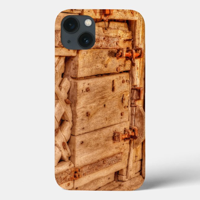 Chepstow Castle Guard Gate Wales, Vereinigtes Köni Case-Mate iPhone Hülle (Rückseite)