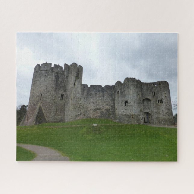 Chepstow Castle Wales Puzzle (Horizontal)