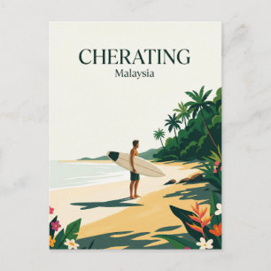 Cherating Malaysia Postkarte