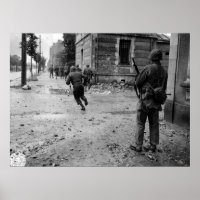 Cherbourg Frankreich U.S. Street Fighting World Wa