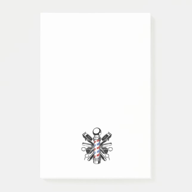 Cherie Huntley - Sammlung von Barber Post-it Klebezettel (Vorderseite)