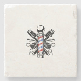 Cherie Huntley - Sammlung von Barber Steinuntersetzer