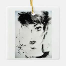 Cherie Keramikornament