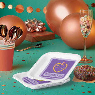 Cherimoyas Pappteller