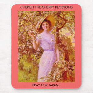 CHERISCH DER CHERRY-BLUMEN MOUSEPAD