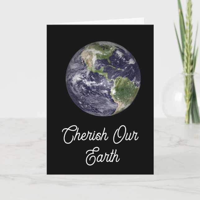 Cherish Our Earth: Leere Karte (Vorderseite)