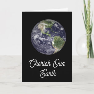 Cherish Our Earth: Leere Karte