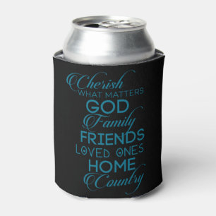 Cherish, was Aquamarin zählt Dosenkühler