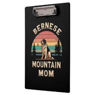 Cherish your Liebe: Bernese Mountain Dog Mama Klemmbrett
