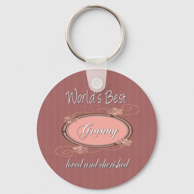 Cherished Granny Schlüsselanhänger (Vorderseite)