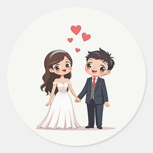Cherished Liebe Couple Stickers (Vorderseite)