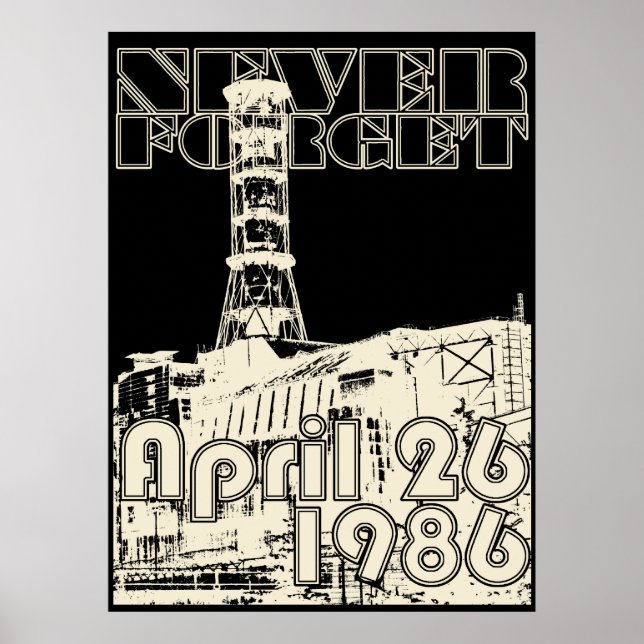 CHERNOBYL POSTER (Vorne)