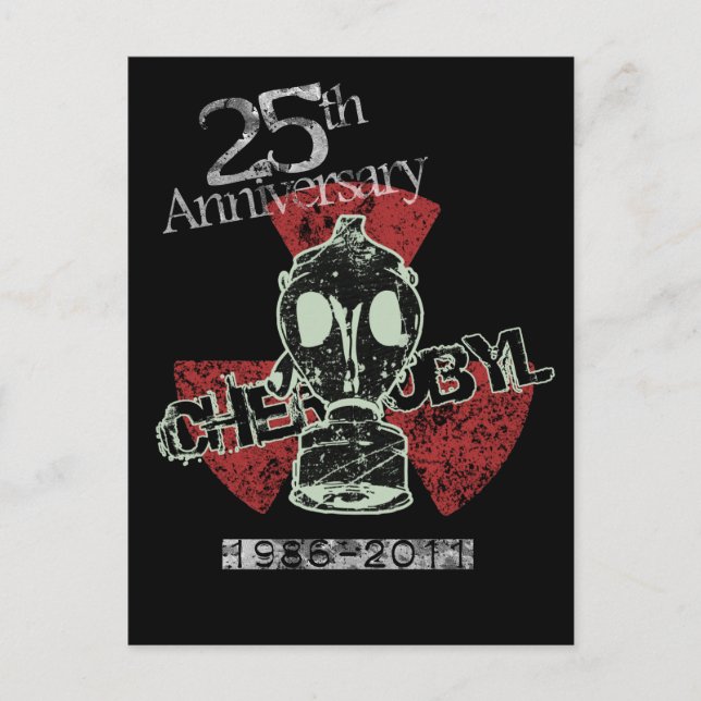 CHERNOBYL POSTKARTE (Vorderseite)