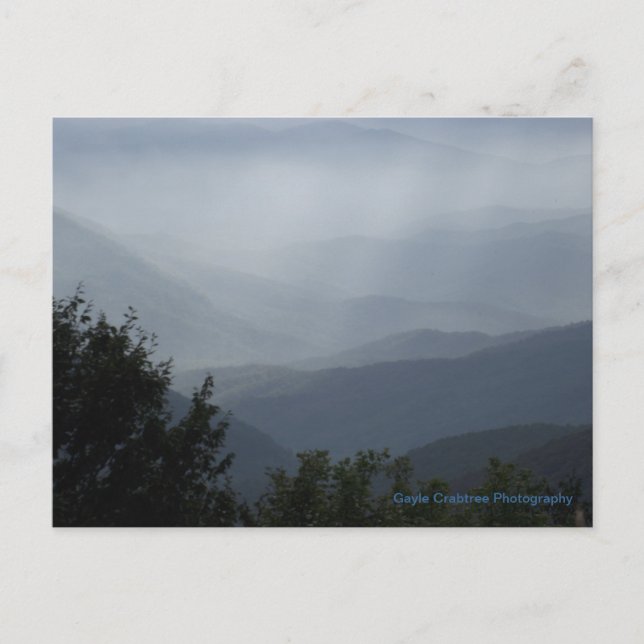 Cherohala Skyway Postkarte: Tennessee, NC Postkarte (Vorderseite)