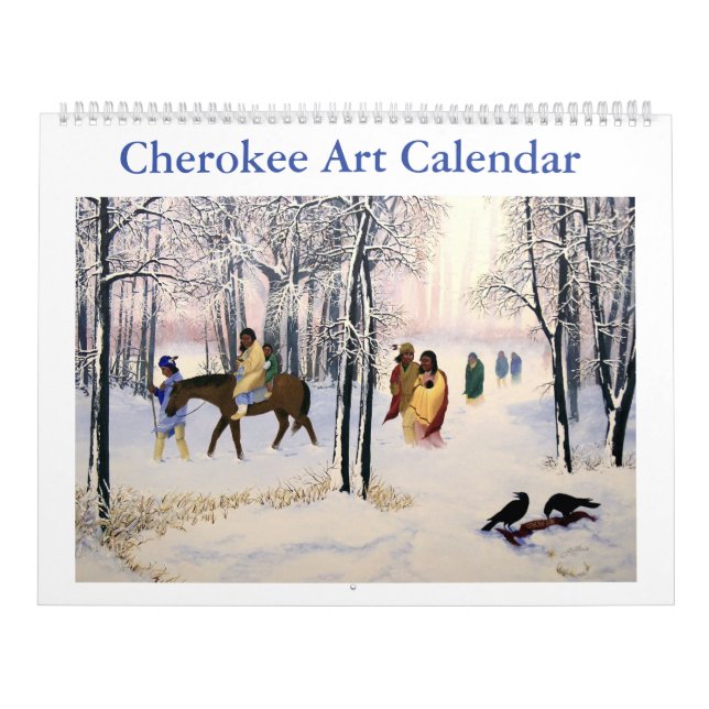 Cherokee Art Calendar Kalender (Titelbild)