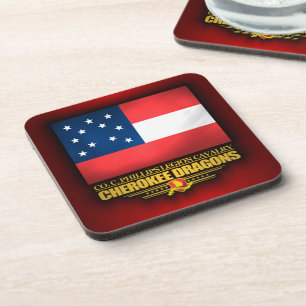 Cherokee Drachen Untersetzer